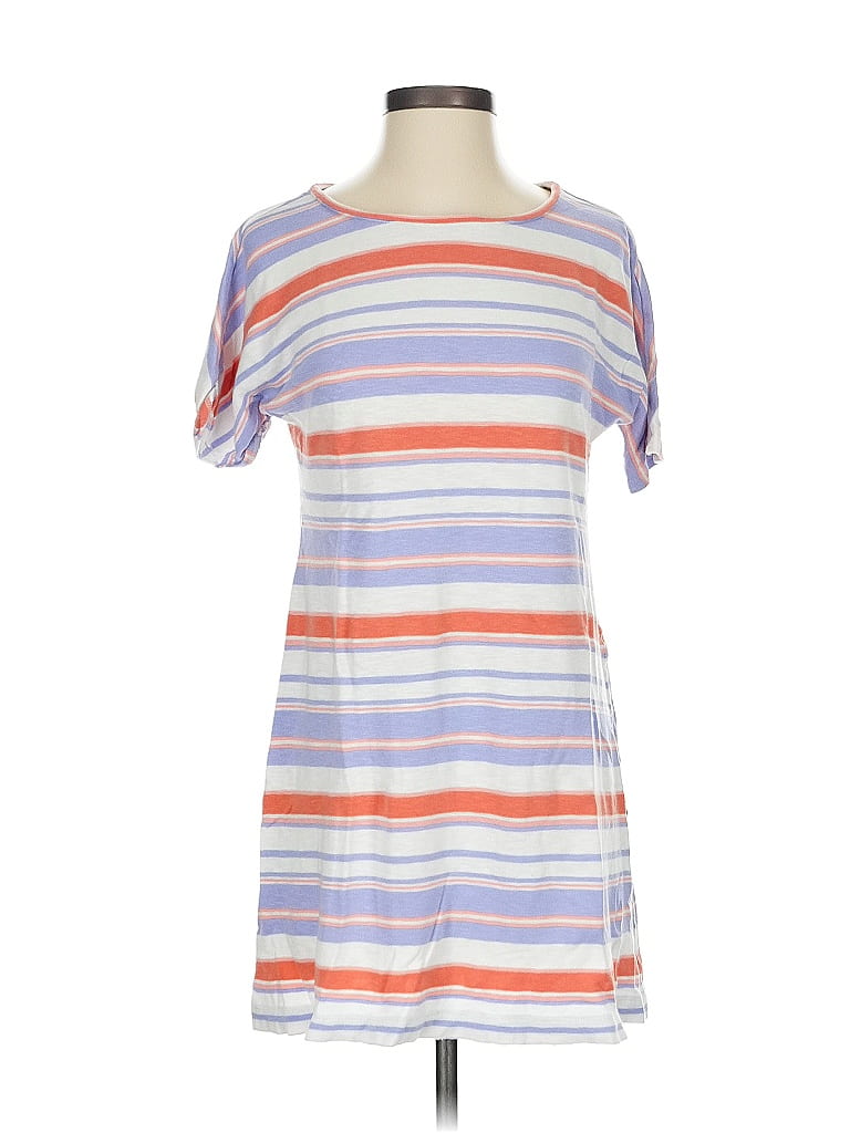 Pre-owned Ann Taylor Loft Outlet Short Sleeve T-shirt In Purple