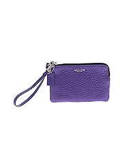 Coach Leather Wristlet