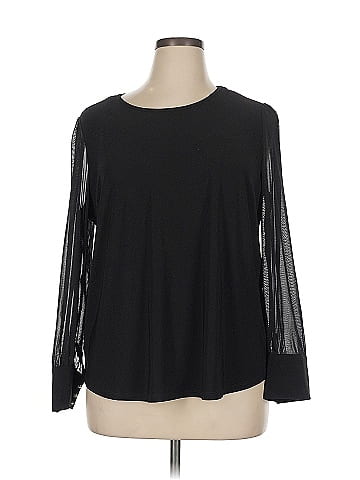 Anne Klein Long Sleeve Top (view 1)