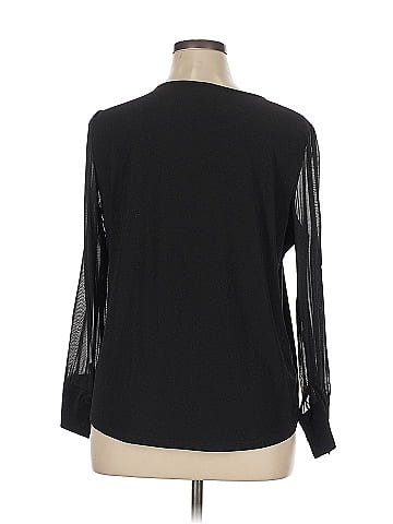Anne Klein Long Sleeve Top (view 2)