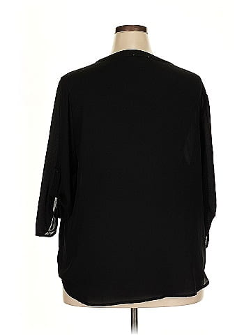 Adrienne Vittadini 3/4 Sleeve Blouse (view 2)