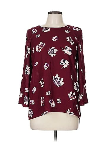 Mix by 41 Hawthorn 3/4 Sleeve Blouse (view 1)