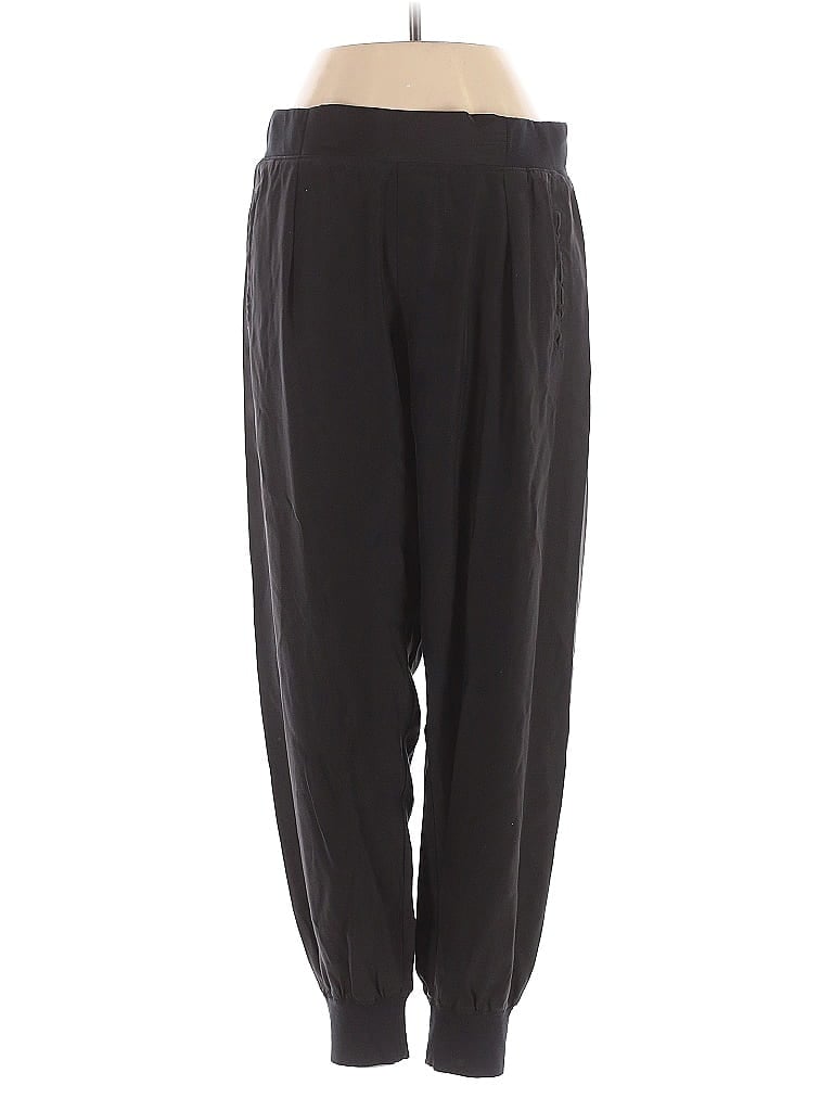 ATM Solid Black Casual Pants Size S - photo 1