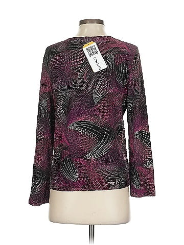 TanJay Purple Abstract Pattern Long Sleeve (view 2)