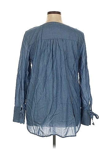 Ann Taylor LOFT Long Sleeve Blouse (view 2)