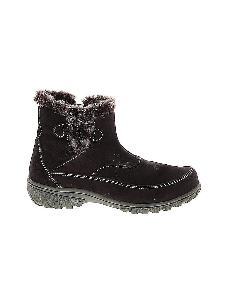 Khombu Black Brown Ankle Boots Size 8 - photo 1