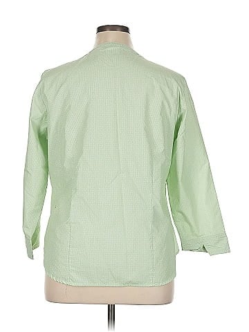 Riders by Lee 3/4 Sleeve Button-Down Shirt (view 2)