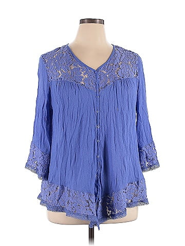 Zac & Rachel 3/4 Sleeve Blouse (view 1)