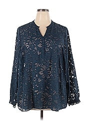 Lane Bryant Outlet 3/4 Sleeve Blouse
