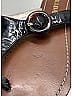 Prada Gray Black Patent Leather Thong Sandals Size EU 37 1/2 - photo 3
