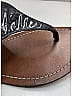 Prada Gray Black Patent Leather Thong Sandals Size EU 37 1/2 - photo 4