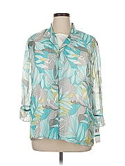 Alfred Dunner 3/4 Sleeve Blouse
