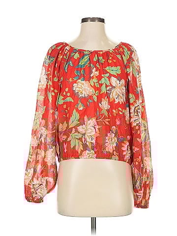 Maeve by Anthropologie 3/4 Sleeve Blouse (view 1)