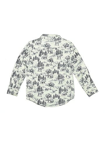 Janie and Jack Long Sleeve Button-Down Shirt (view 2)