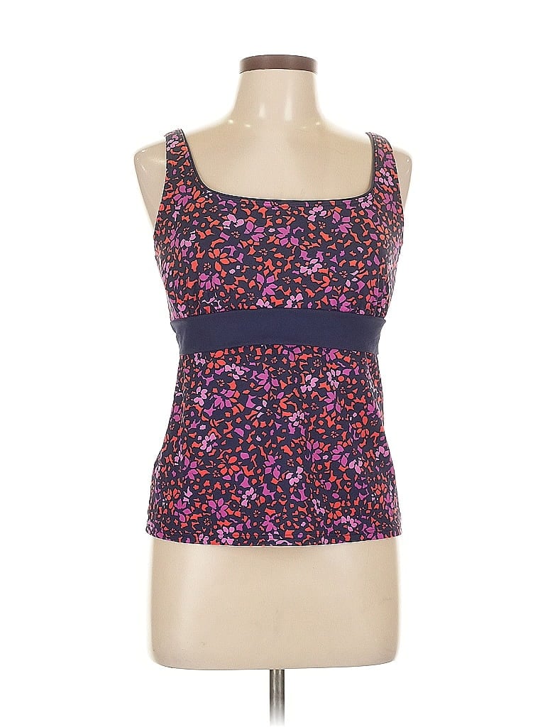Click to view more detailed imagery on our partner's website Pre-owned Lands' End Active Tank Top In Purple