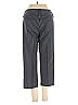 Arden B. Stripes Gray Casual Pants Size 4 - photo 2
