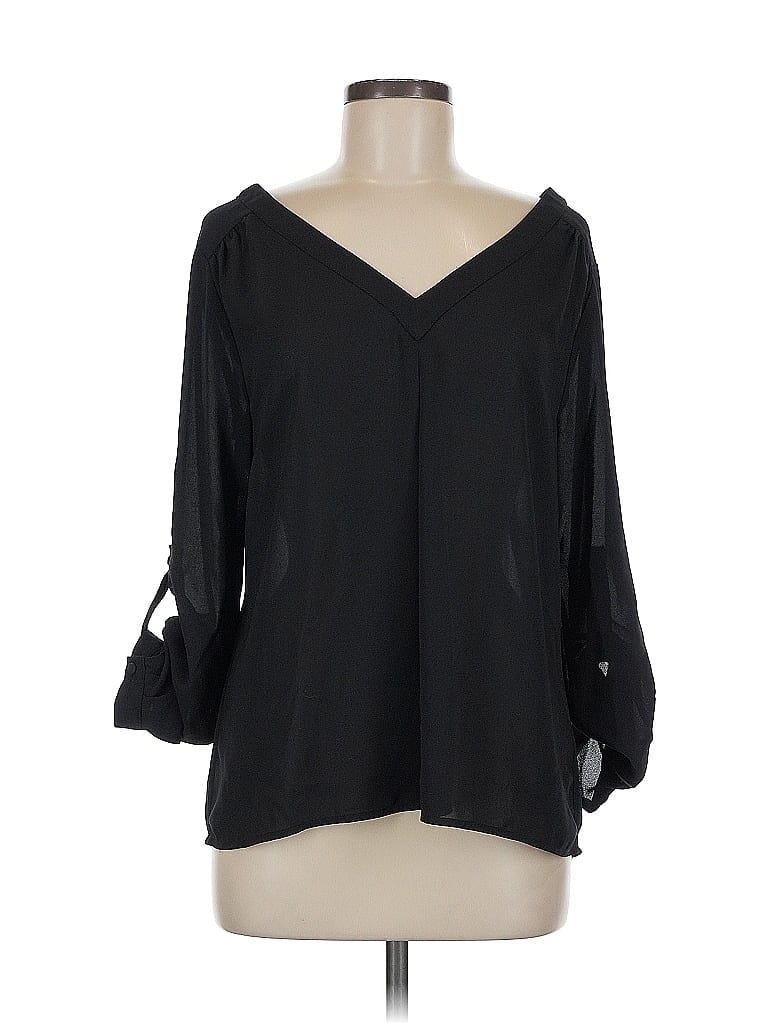 41HAWTHORN Pre-owned 3/4 Sleeve Blouse In Black