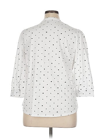 Croft & Barrow 3/4 Sleeve Henley (view 2)