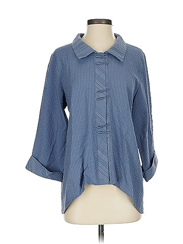 Habitat 3/4 Sleeve Button-Down Shirt (view 1)