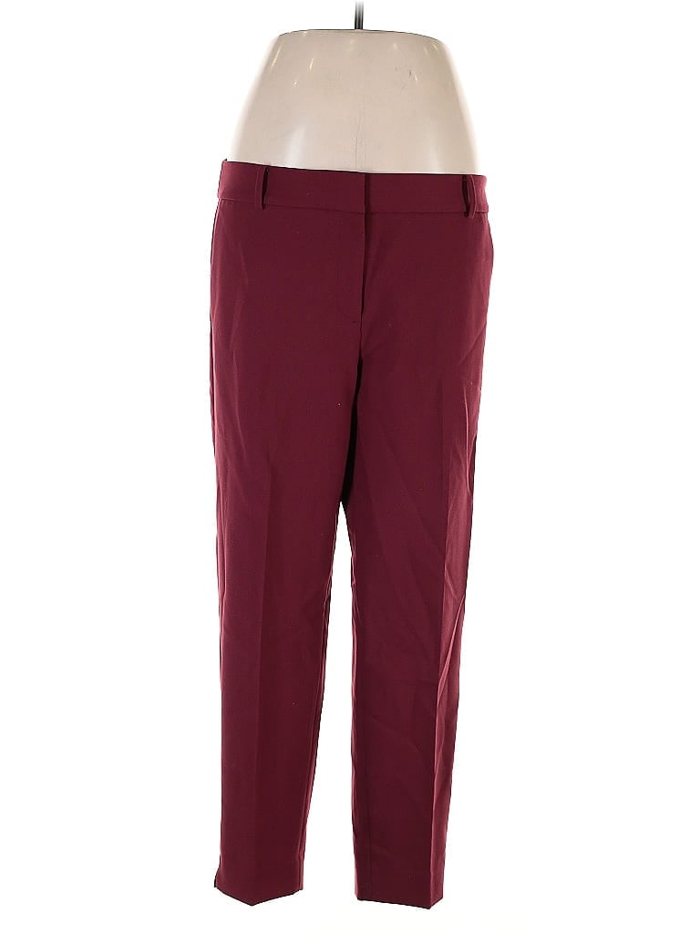 Pre-owned Talbots Dress Pants In Burgundy