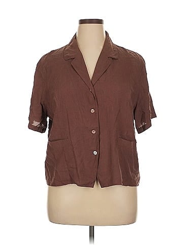 Orvis 3/4 Sleeve Silk Top (view 1)