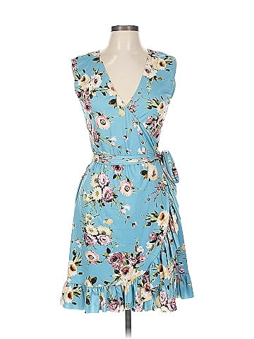 Aqua Cocktail Dress (view 1)