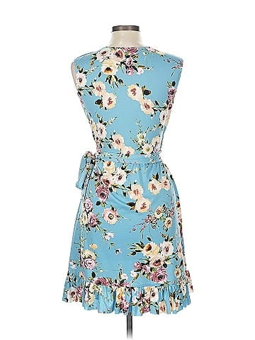 Aqua Cocktail Dress (view 2)