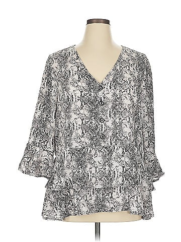 Ophelia Roe 3/4 Sleeve Blouse (view 1)