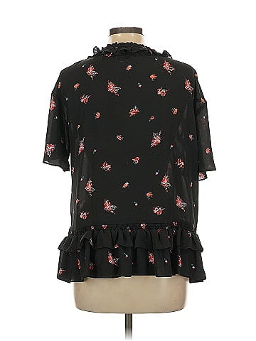 Chelsea28 Short Sleeve Blouse (view 2)