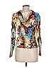 Alberto Makali Print Gold Jacket Size M - photo 2