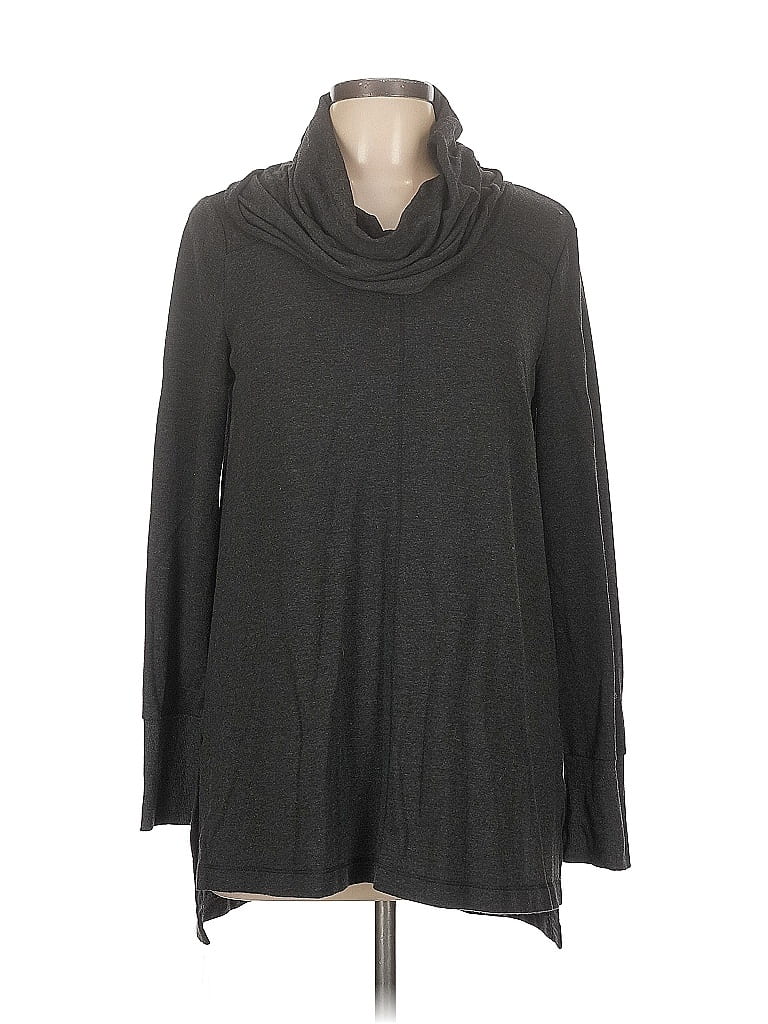 Pre-owned Cupio Long Sleeve Turtleneck In Gray