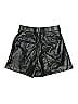 Zara Metallic Black Shorts Size XS - photo 2