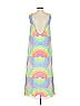 Mara Hoffman 100% Polyester Print Blue Casual Dress Size S - photo 2