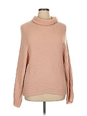 August Silk Turtleneck Sweater