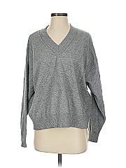 White Fox Pullover Sweater