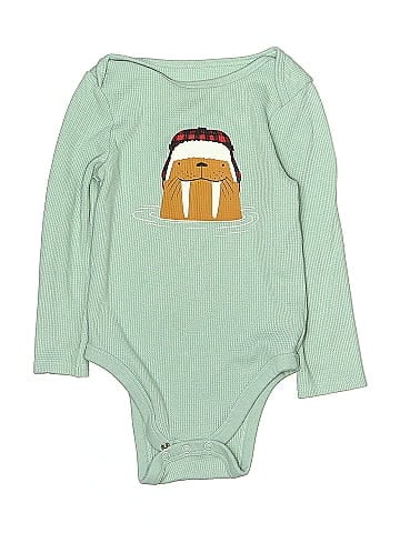 Jumping Beans Long Sleeve Onesie (view 1)