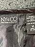 NY&Co 100% Polyester Stars Silver Formal Skirt Size 14 - photo 3