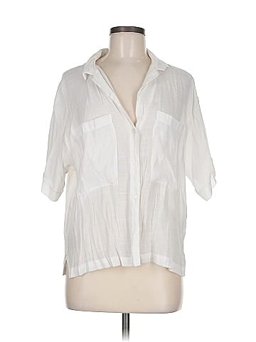 Banana Republic Factory Store Short Sleeve Blouse (view 1)