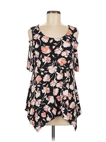 Adrianna Papell Short Sleeve Top (view 1)