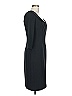 David Meister Solid Black Cocktail Dress Size 10 - photo 4