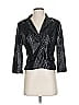 Alberto Makali Metallic Black Blazer Size 4 - photo 1