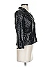 Alberto Makali Metallic Black Blazer Size 4 - photo 4