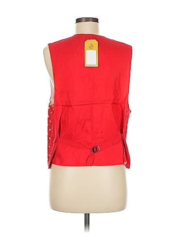 Lizsport 1990s Red Polka Dot Liz Sport Vest (view 2)