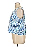 Escada 100% Cotton Blue Tank Top Size XL - photo 5