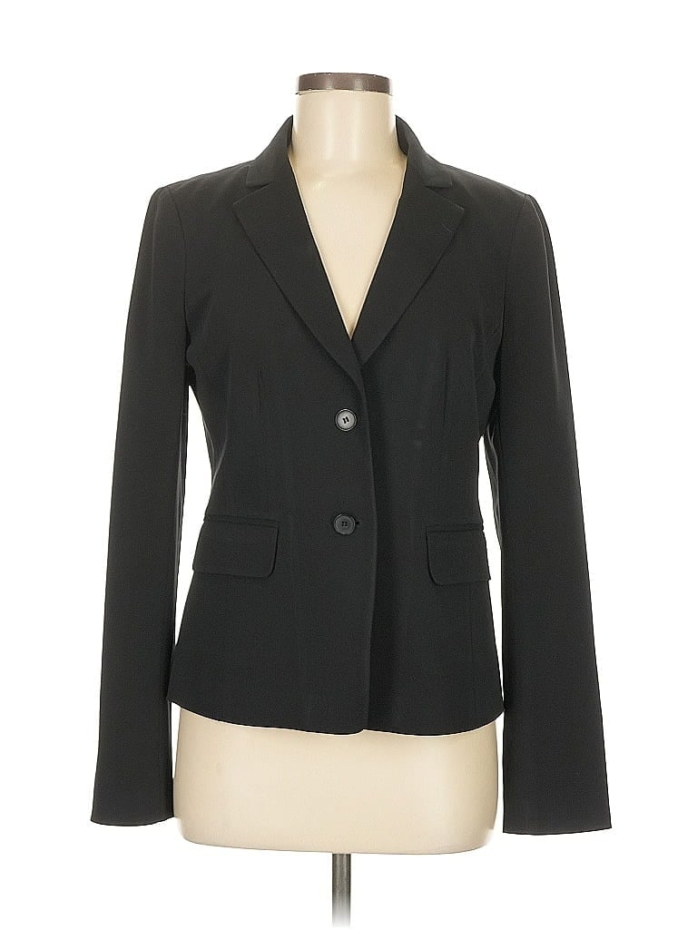 Pre-owned Ann Taylor Blazer Jacket In Black