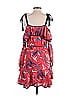 Tanya Taylor 100% Silk Red Casual Dress Size 4 - photo 2