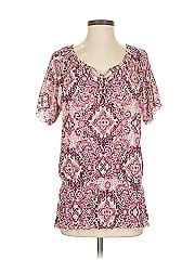 Croft & Barrow Short Sleeve Blouse