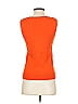 August Silk Orange Sweater Vest Size XS - photo 2