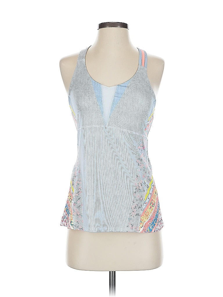 Lucky in Love Blue Tank Top Size S - photo 1