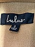 Lulus Tan Coat Size S - photo 6